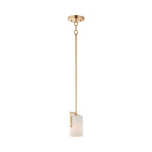 Load image into Gallery viewer, Dart Mini Pendant Light in Satin Brass.
