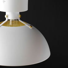 Load image into Gallery viewer, Dawn Semi Flush Mount Ceiling Light in Detail.
