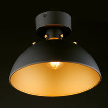 Load image into Gallery viewer, Dawn Semi Flush Mount Ceiling Light in Detail.
