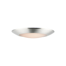 Load image into Gallery viewer, Diverse LED Flush Mount Ceiling Light in Medium/3000K/Satin Nickel.
