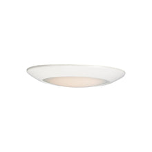 Load image into Gallery viewer, Diverse LED Flush Mount Ceiling Light in Medium/Title 24/4000K/White.
