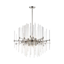 Load image into Gallery viewer, Divine Chandelier in Polished Nickel.

