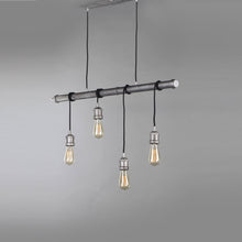 Load image into Gallery viewer, Early Electric Multi Light Pendant Light in Detail.
