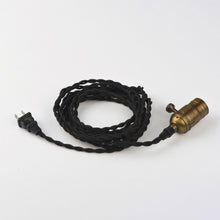 Load image into Gallery viewer, Early Electric Pendant Light in Detail.
