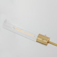 Load image into Gallery viewer, Equilibrium LED Linear Pendant Light in Detail.
