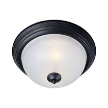 Load image into Gallery viewer, Essentials 584 Flush Mount Ceiling Light in Medium/Frosted/Black.
