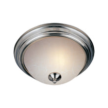 Load image into Gallery viewer, Essentials 584 Flush Mount Ceiling Light in Medium/Ice/Satin Nickel.
