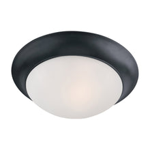 Load image into Gallery viewer, Essentials 585 Flush Mount Ceiling Light in 3-Light/Black/Frosted.
