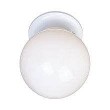 Load image into Gallery viewer, Essentials 588 Flush Mount Ceiling Light in 6-Inch/White/White.
