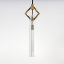 Load image into Gallery viewer, Flambeau Mini Pendant Light in Detail.
