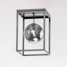 Load image into Gallery viewer, Fluid LED Flush Mount Ceiling Light in Detail.

