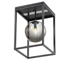 Load image into Gallery viewer, Fluid LED Flush Mount Ceiling Light in Detail.
