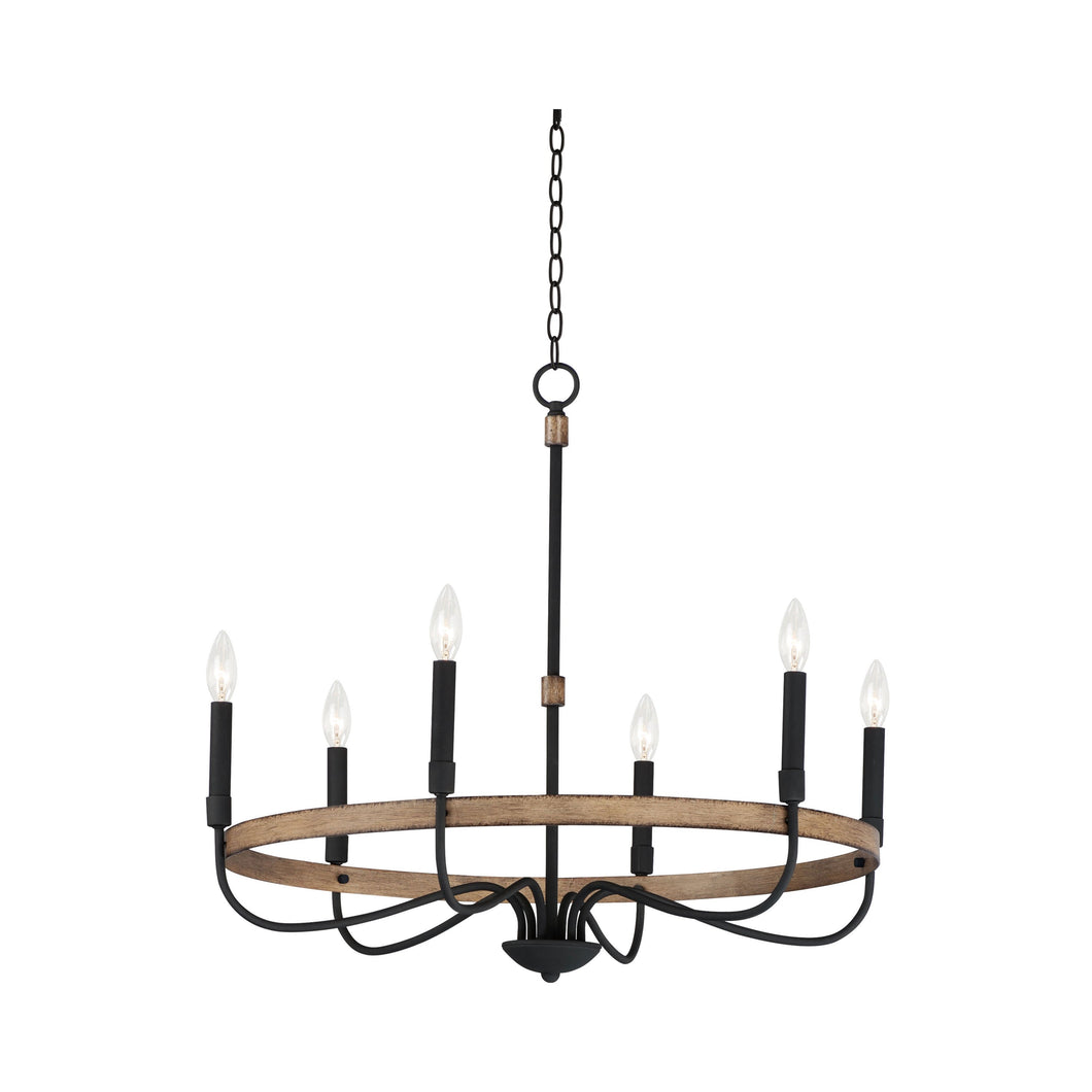 Franklin Chandelier (6-Light).