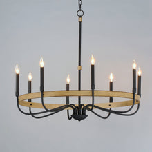 Load image into Gallery viewer, Franklin Chandelier in Detail.
