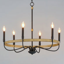Load image into Gallery viewer, Franklin Chandelier in Detail.
