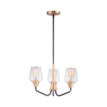 Load image into Gallery viewer, Goblet Chandelier in Bronze/Antique Brass (3-Light).
