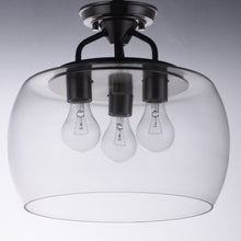 Load image into Gallery viewer, Goblet Semi Flush Mount Ceiling Light in Detail.
