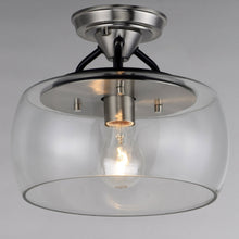 Load image into Gallery viewer, Goblet Semi Flush Mount Ceiling Light in Detail.
