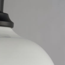 Load image into Gallery viewer, Granville Outdoor Flush Mount Ceiling Light in Detail.
