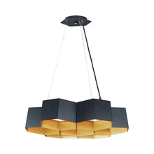 Load image into Gallery viewer, Honeycomb LED Chandelier (7-Light).
