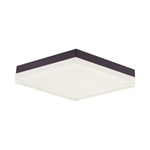 Load image into Gallery viewer, Illuminaire II LED Flush Mount Ceiling Light in X-Large/Square/Bronze.
