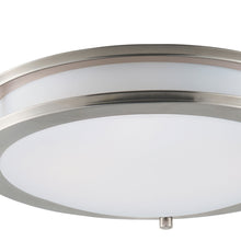 Load image into Gallery viewer, Linear LED Flush Mount Ceiling Light in Detail.
