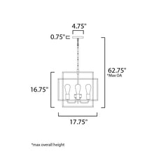 Load image into Gallery viewer, Liner Pendant Light - line drawing.
