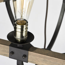Load image into Gallery viewer, Lodge Chandelier in Detail.
