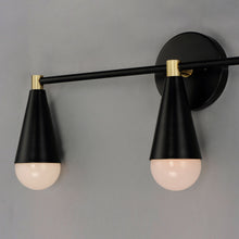 Load image into Gallery viewer, Lovell Bath Vanity Light in Detail.
