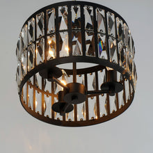 Load image into Gallery viewer, Madeline Flush Mount Ceiling Light in Detail.
