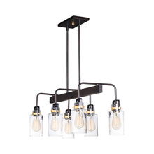 Load image into Gallery viewer, Magnolia Linear Pendant Light (6-Light).
