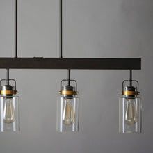 Load image into Gallery viewer, Magnolia Linear Pendant Light in Detail.
