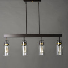 Load image into Gallery viewer, Magnolia Linear Pendant Light in Detail.
