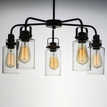 Load image into Gallery viewer, Magnolia Multi Light Pendant Light in Detail.
