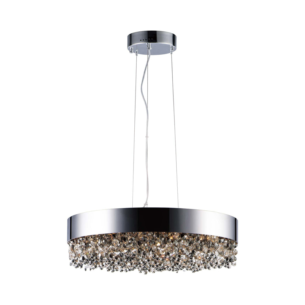 Mystic LED Pendant Light in Polished Chrome (16-Light).