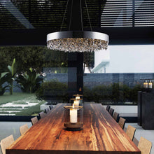 Load image into Gallery viewer, Mystic LED Pendant Light in dining room.
