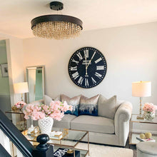 Load image into Gallery viewer, Mystic LED Pendant Light in living room.
