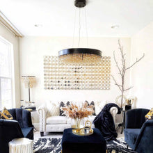 Load image into Gallery viewer, Mystic LED Pendant Light in living room.

