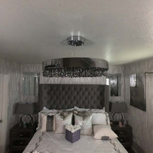 Load image into Gallery viewer, Mystic LED Pendant Light in bedroom.
