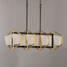 Load image into Gallery viewer, Oblique Linear Suspension Light in Detail.

