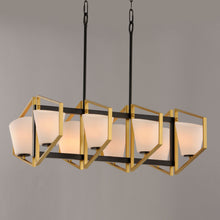 Load image into Gallery viewer, Oblique Linear Suspension Light in Detail.
