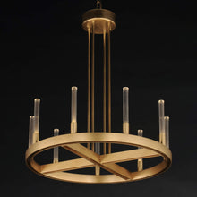 Load image into Gallery viewer, Ovation LED Chandelier in Detail.
