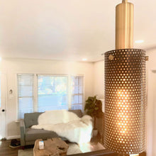 Load image into Gallery viewer, Perf Mini Pendant Light in living room.
