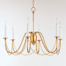 Load image into Gallery viewer, Plumette Chandelier in Detail.

