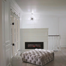 Load image into Gallery viewer, Polaris LED Pendant Light in living room.
