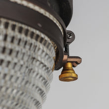 Load image into Gallery viewer, Portside Outdoor Flush Mount Ceiling Light in Detail.

