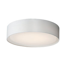 Load image into Gallery viewer, Prime LED Flush Mount Ceiling Light in White Linen (Large).
