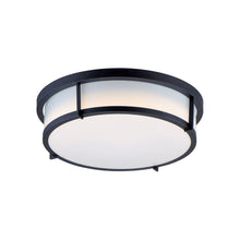 Load image into Gallery viewer, Rogue Flush Mount Ceiling Light in Black (2-Light).
