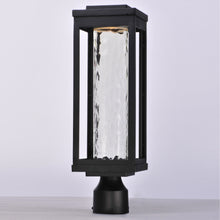 Load image into Gallery viewer, Salon Outdoor LED Post Light in Detail.
