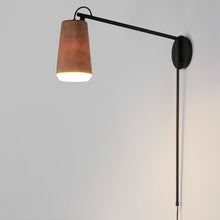 Load image into Gallery viewer, Scout LED Plug-in Wall Light in Detail.
